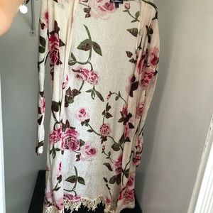 Rose cardigan